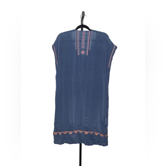 Sundance Catalog Womens Size Medium Dress Embroidered Floral Boho Shift NWOT - Picture 5 of 6